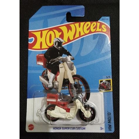 MERAH RED CUSTOM HONDA SUPER CUB HOT WHEELS Shopee Malaysia
