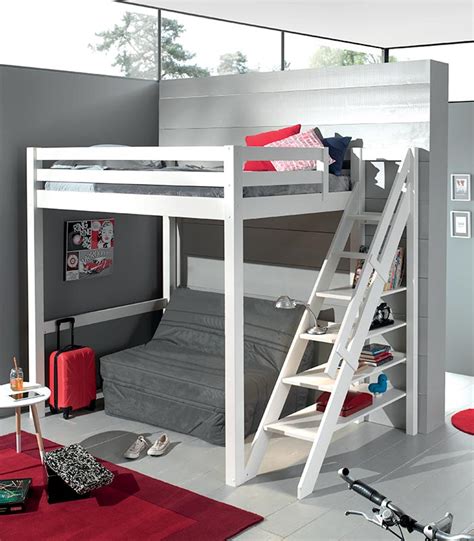 Pizza Pedigree Endurance lit mezzanine 2 places 140x190 Agité Savant En