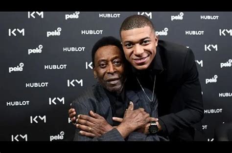 El mensaje de Pelé a Kylian Mbappé Estoy feliz de verte rompiendo