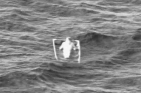 Florida Man Saved At Sea By Coast Guard From Partially Submerged Boat