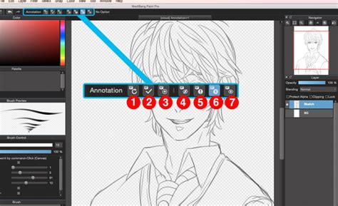 Using Canvas Annotations in MediBang Paint Pro | MediBang Paint