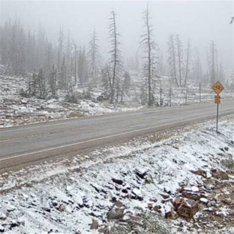 SNAPPED: First snow of the season in Utah - TownLift, Park City News