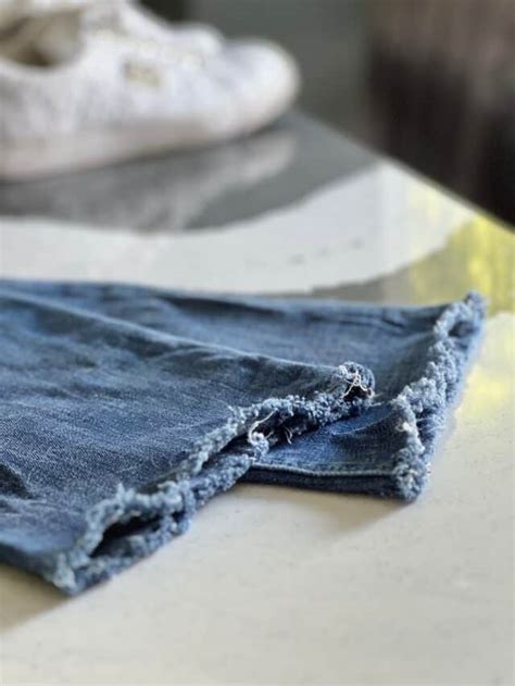 How to Fray Jeans for Easy DIY Chic Denim Style - Sonata Home Design