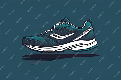 Premium Photo Running Sports Shoes Icon Simple Vector Drawing Running