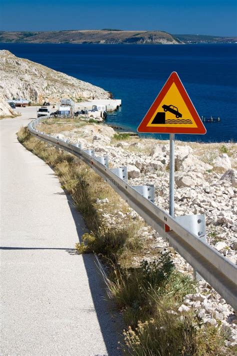 road stock photo image  harbor driving
