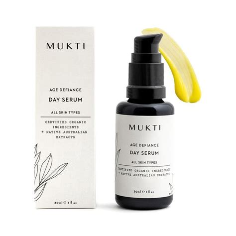 Mukti Organics Age Defiance Day Serum Bio Actieve Skincare De