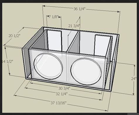 Skema Box Subwoofer Inch Lapangan Terbaik Subwoofer Skema