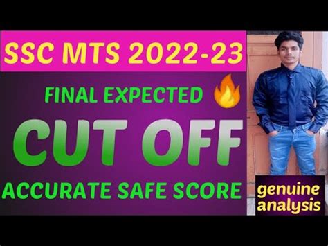 SSC MTS 2022 23 FINAL EXPECTED CUT OFF WITH 100 FACT AND LOGIC MTS