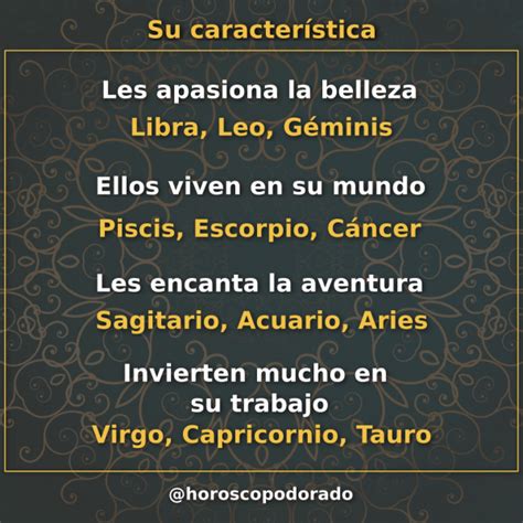 Los signos del zodiaco y sus rasgos característicos