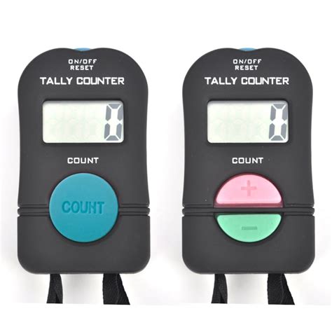 Gogo Pcs Digital Tally Counter Electronic Hand Held Clicker Sports