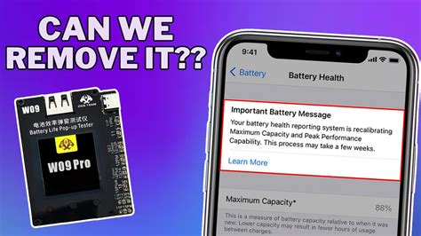 How To Remove Important Battery Message On Any IPhone Instantly OSS