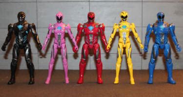 Power Rangers 2017 Movie Power Rangers Custom Action Figure