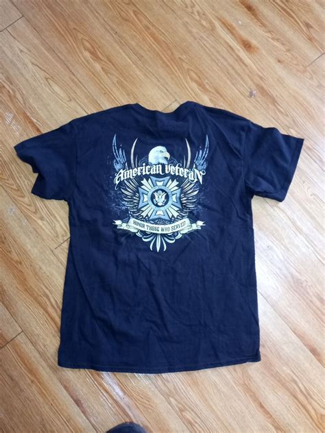 Vfwveterans Of Foreign Wars T Shirt Mens Size Large Vfw Post 6464 Ebay