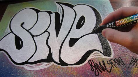 Graffiti Throw Up Canvas YouTube