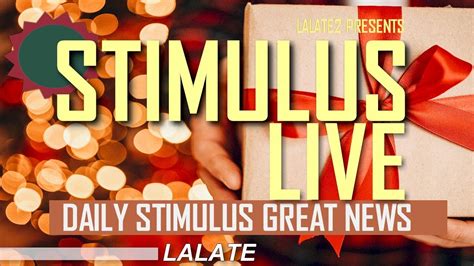 Stimulus Live New Stimulus Checks Coming Stimulus Checks For