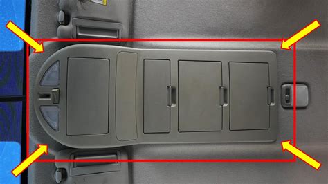 Nissan Titan Overhead Console Replacement YouTube