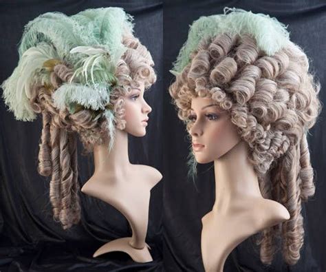 Rococo Wig Marie Antoinette Wig Historische Per Cke Mit Vintage