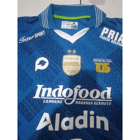 Jual Jersey Persib Home Go Logo Timbul Nama Nomor Suka Suka Shopee