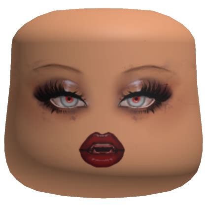 Nosferatu Horror Vamp Cheeks Head Nougat Skin Tone Roblox Item