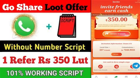 Goshare Whatsapp Earning App Goshare App Se Paise Kaise Kamaye