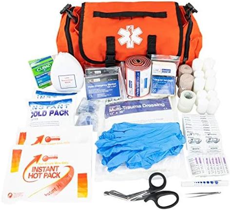 Line Design Emergency Fire First Responder Kit Fully Stocked Ems