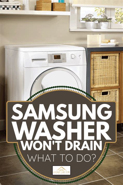 Samsung Front Load Washer Not Draining Or Spinning Img Abigail