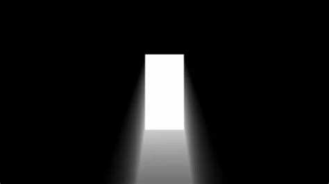 Door Open In Dark Room Animation Stock Video Pond