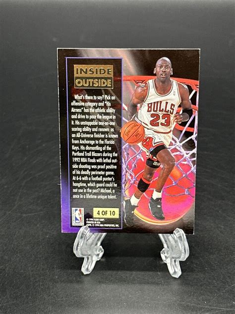 Fleer Ultra Inside Outside Michael Jordan Chicago Bulls