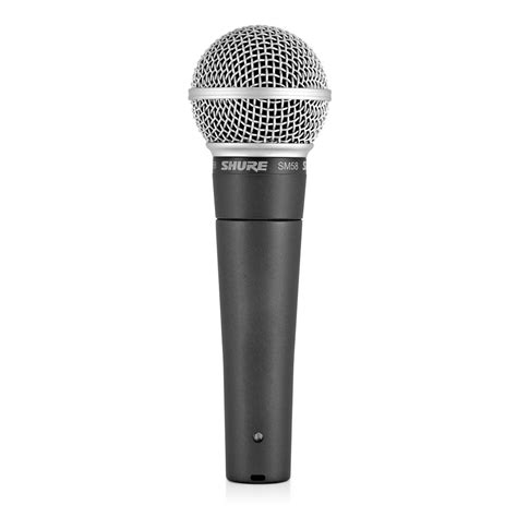 Shure Sm58 Micrófono Dinámico Cardioide La Casa Audiostore