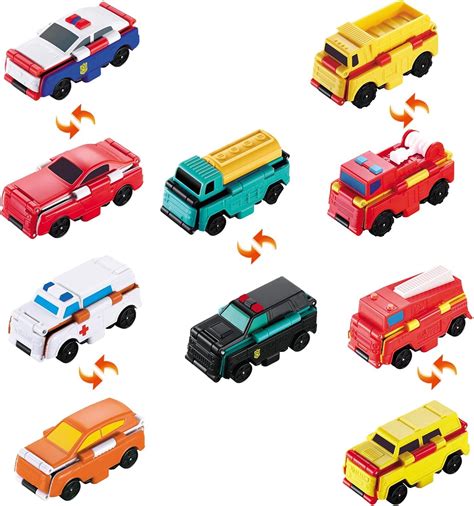 Spielzeugautos Für Kinder5 Stück Transforming Cars Spielzeug Für 3 4 5