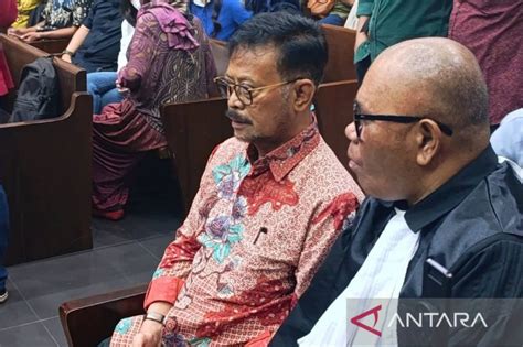 SYL Beri Pernyataan Begini Di Sidang Perkara Pemerasan Dan Gratifikasi