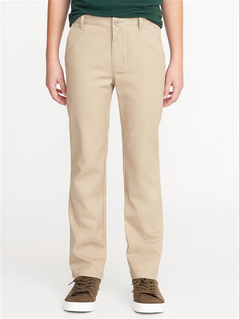 Straight Built In Flex Uniform Pants For Boys Old Navy