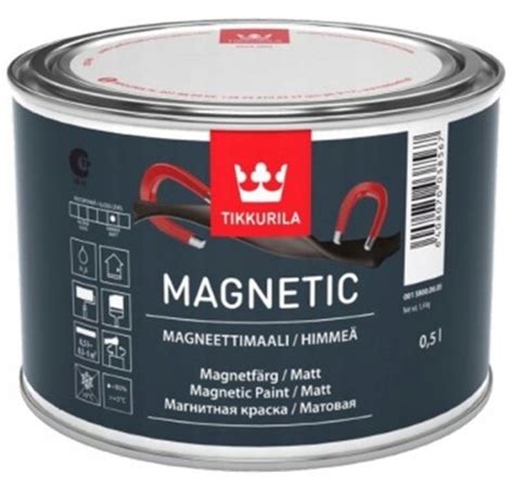 Farba magnetyczna do ścian Tikkurila Magnetic 0 5l 00158000005 Cena