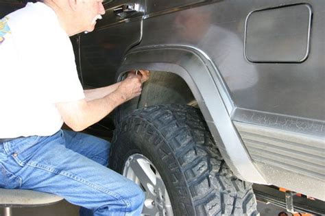 How to install Jeep Cherokee Fender Flares-12 - Off-Road.com