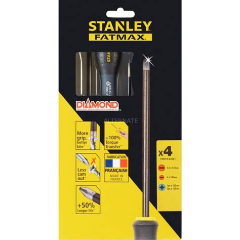 Stanley Conjunto Chave 4pç Diamond Tip FMHT0 62061 Kuantokusta