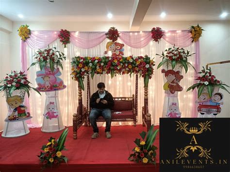 Baby Shower Decoration With Flowers Anil Events Bangalore