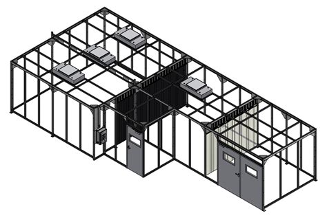 MODULAR HARDWALL CLEANROOM MACHINEFABRIEK WESTERHOF