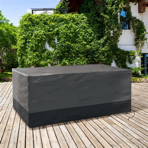 Housse De Protection Table De Jardin Rectangulaire 250x200x74 Cm ID