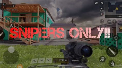 Cod Mobile 1v1 Snipers Only Youtube