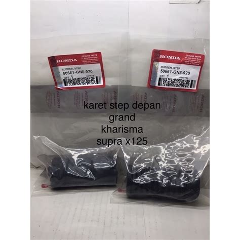 Jual Karet Step Depan Grand Legenda Kharisma Supra X Lama