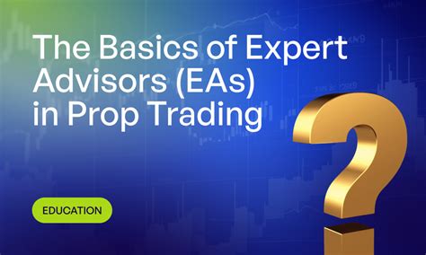 The Basics Of Expert Advisors Eas In Prop Trading Fxprop