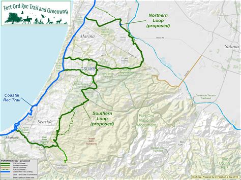 Fort Ord California Map - Map Of Western Hemisphere