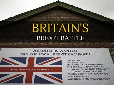 Ppt Britain S Brexit Battle Powerpoint Presentation Free Download Id 7348728