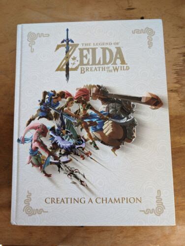 The Legend Of Zelda Breath Of Wild Creating A Champion Hardcover Book Nintendo 9781506710105