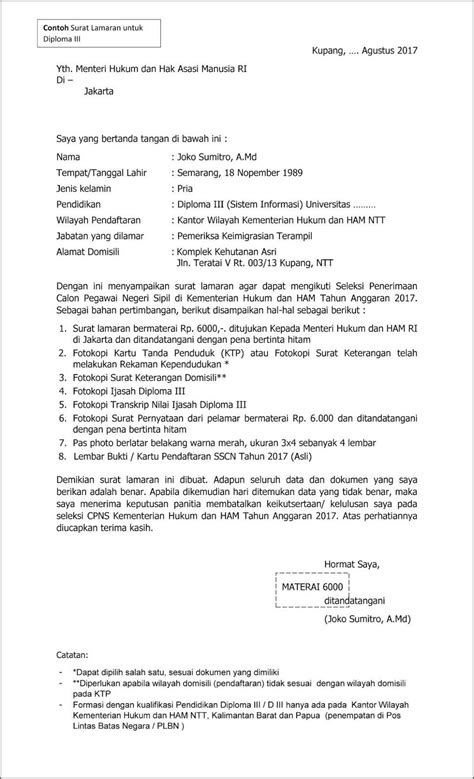 Contoh Surat Lamaran Cpns 2018 Yang Benar Bidan Surat Lamaran Kerja