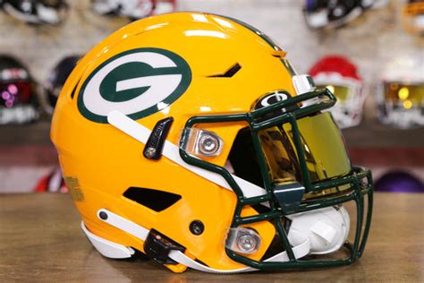 Green Bay Packers Riddell SpeedFlex Helmet - GG Edition 00358 – Green ...