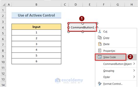 How To Use Activex Control In Excel Easy Steps