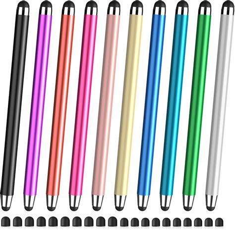 Stylus Pens For Touch Screens10 Pack 2 In 1 Capacitive Apple Pen Ipad Stylus Pencil