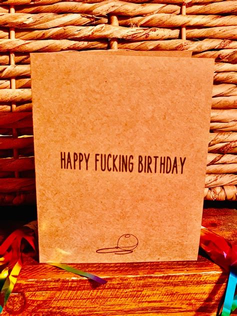 Happy Fucking Birthday Funny Cards Handsome As Fuck Greeting Cards