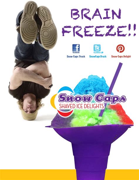 Tell Us How You Overcome Brain Freeze Brain Freeze Frozen Shaved Ice